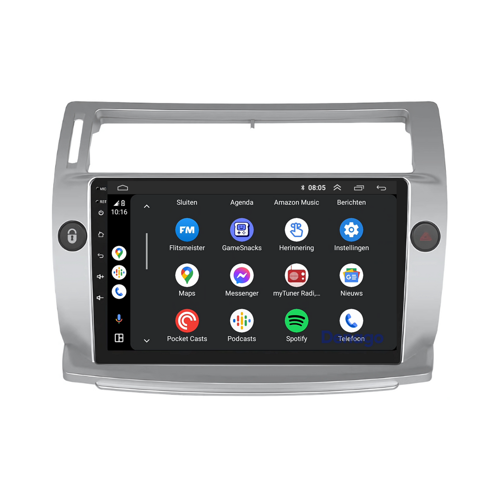 Denago DNG-A35 multimediasysteem voor Citroën C4 (2004–2010), afbeelding 6