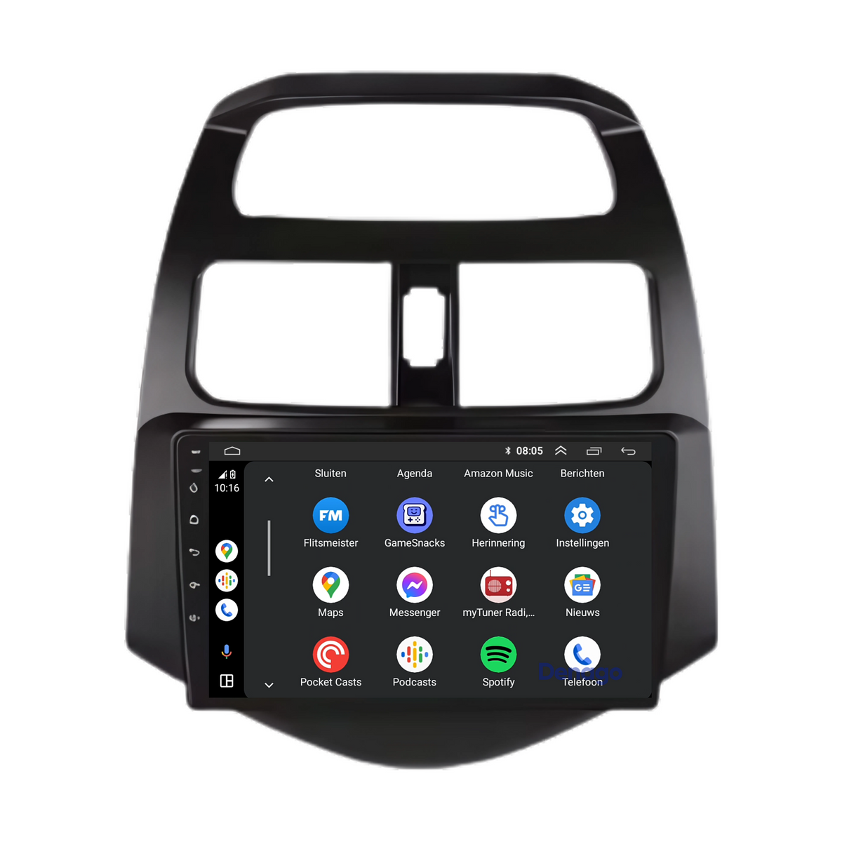Denago DNG-A24 multimediasysteem voor Chevrolet Spark (2010–2015), afbeelding 7