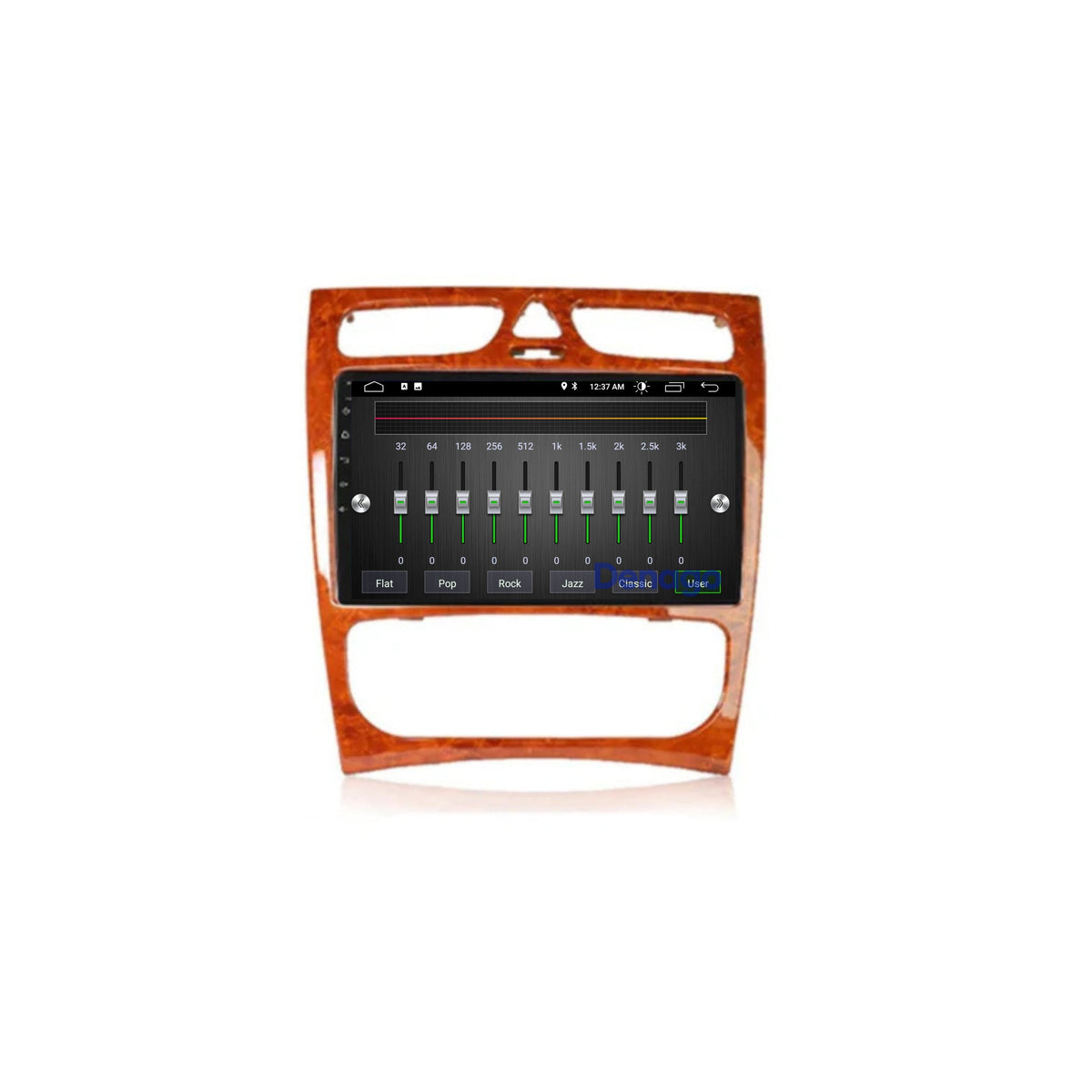 Denago DNG-A203 multimediasysteem voor Mercedes-Benz C-Klasse W203 (2000–2004), afbeelding 8