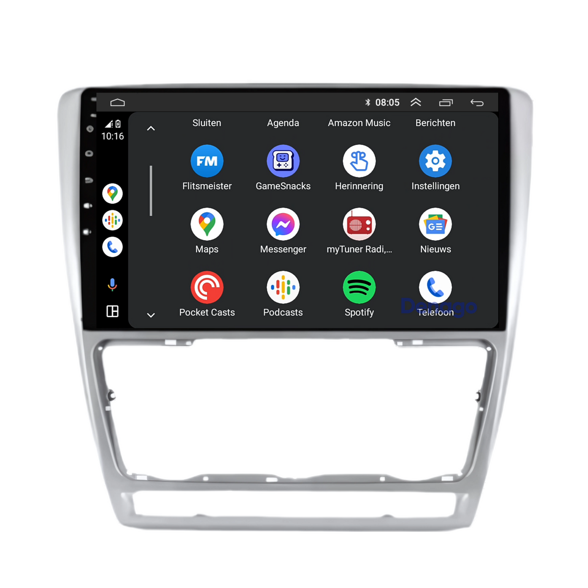 Denago DNG-A31 multimediasysteem voor Škoda Octavia (2006–2013), afbeelding 6