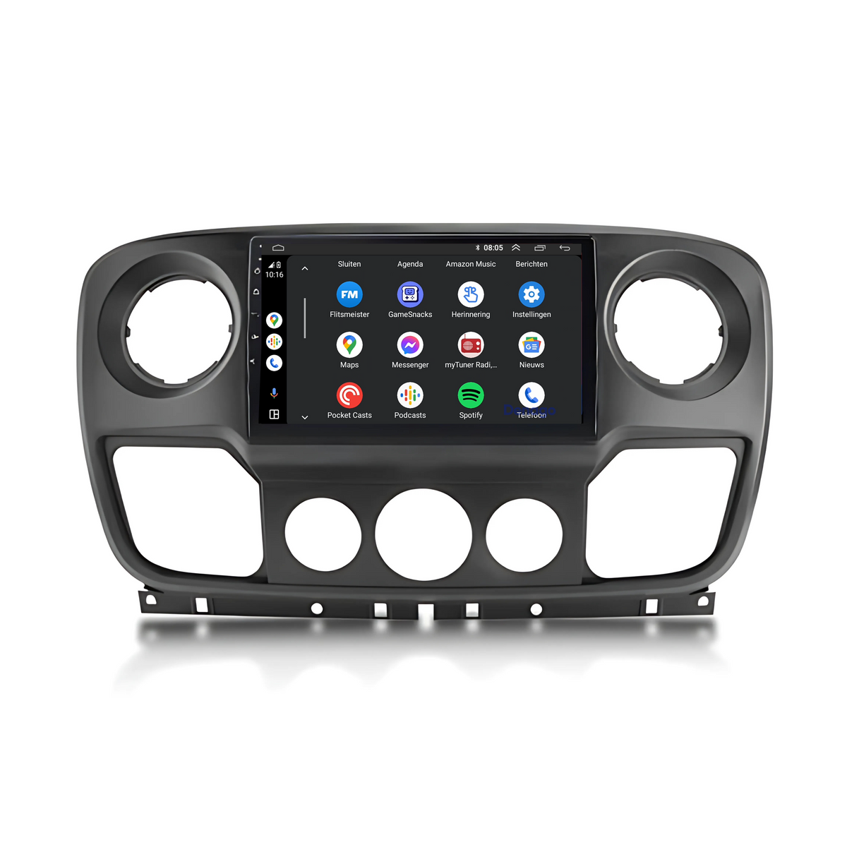 Denago DNG-A80-O multimediasysteem voor Opel Movano (2010–2021), afbeelding 2