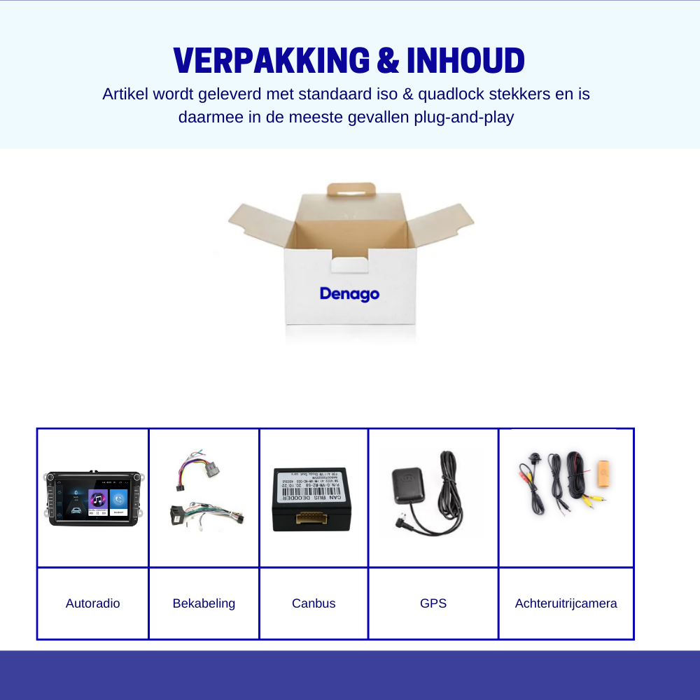 Denago DNG-0811-T6 multimediasysteem voor Volkswagen Multivan T6, Transporter en Transporter T6 (2004–2019), afbeelding 11