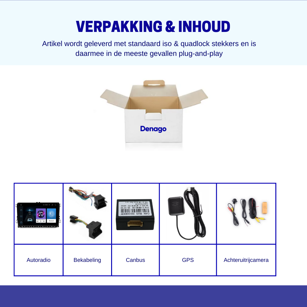 Denago DNG-0713-T6 multimediasysteem voor Volkswagen Multivan T6 en Transporter (2015–2019), afbeelding 6