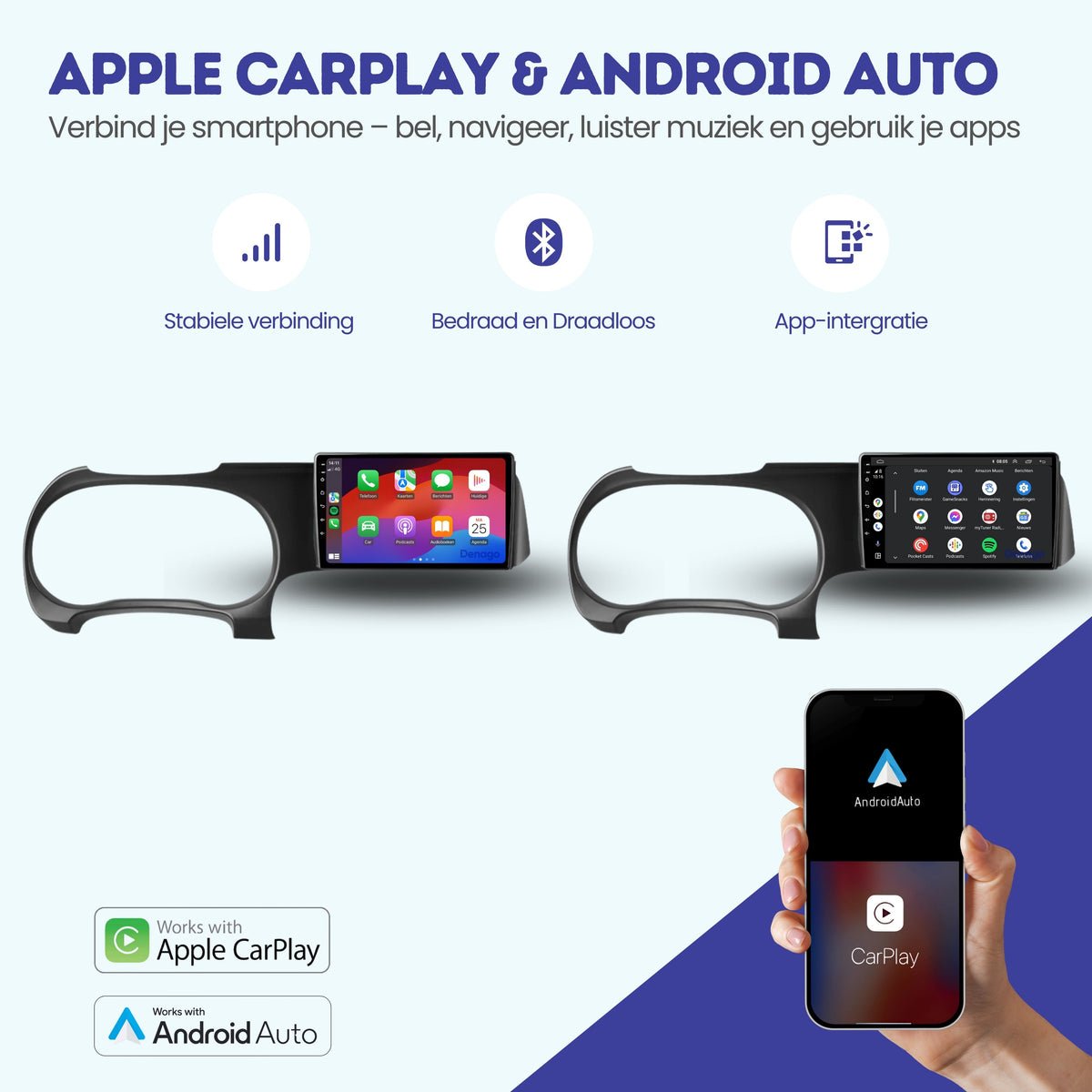 Denago DNG-A276 multimediasysteem voor Hyundai i10 (2019–2023), afbeelding 2