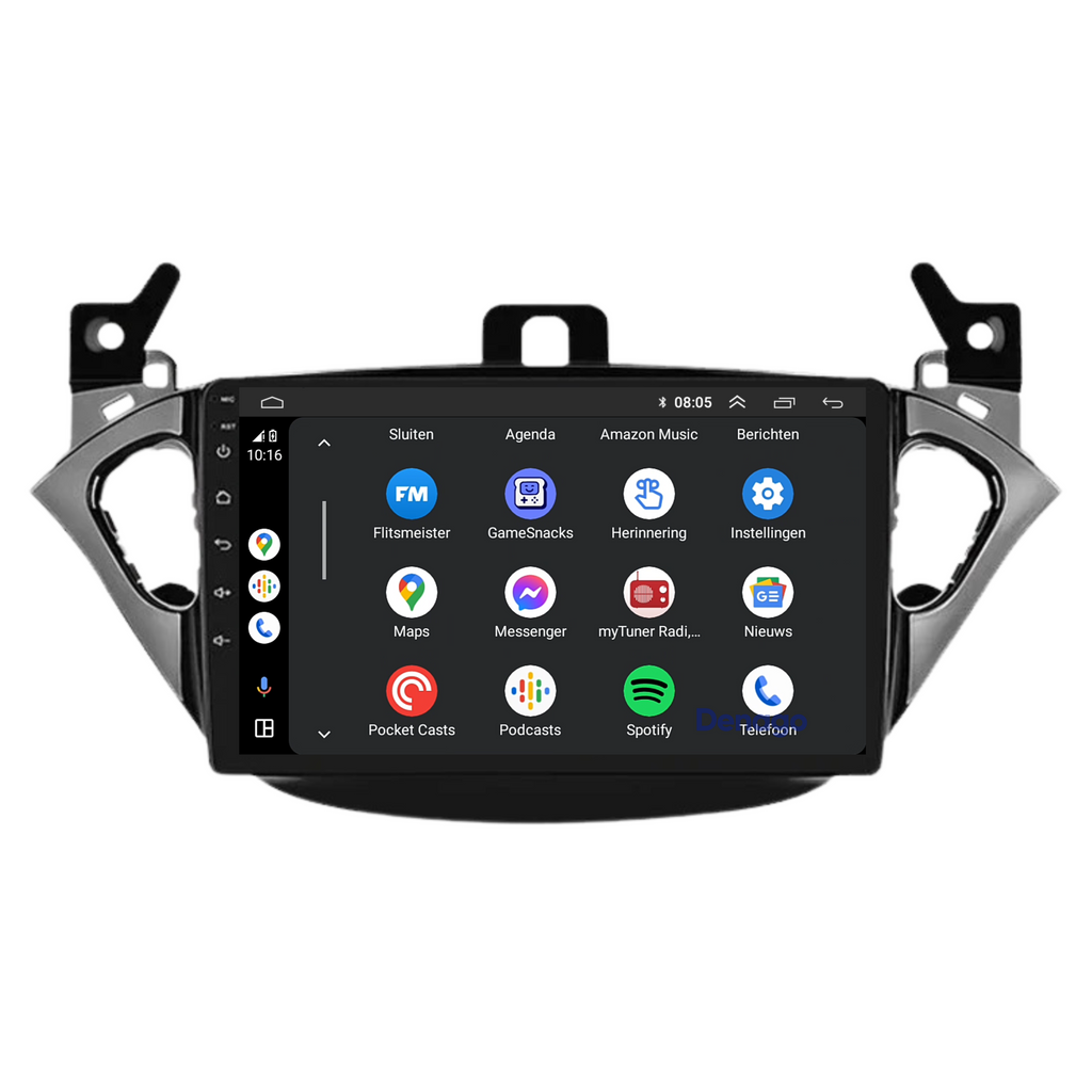 Denago DNG-A382 multimediasysteem voor Opel Adam (2014–2019), afbeelding 4