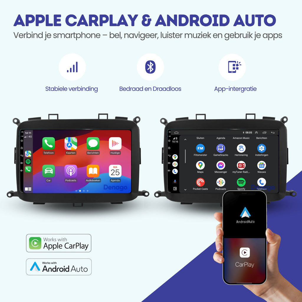 Denago DNG-A180 multimediasysteem voor Kia Carens (2013–2019), afbeelding 2
