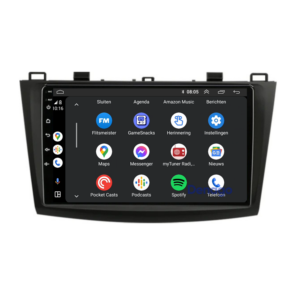 Denago DNG-A71 multimediasysteem voor Mazda 3 (2010–2013), afbeelding 8