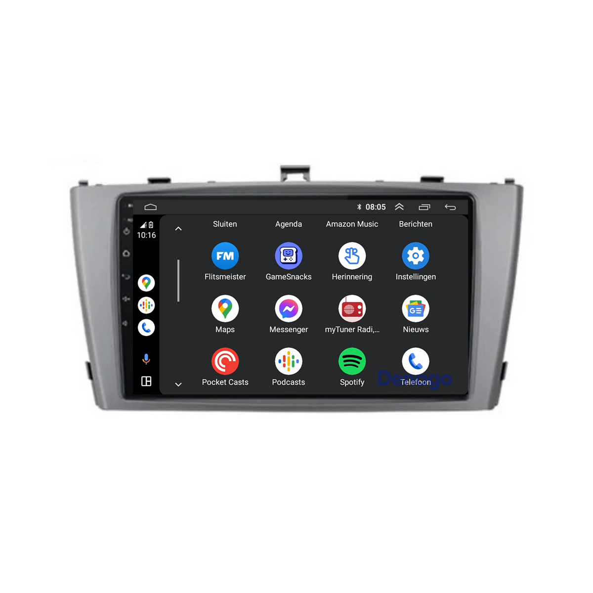 Denago DNG-A45 multimediasysteem voor Toyota Avensis (2009–2014), afbeelding 6