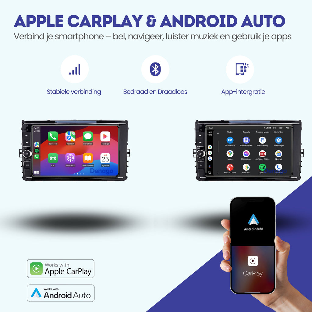 Denago DNG-A355 multimediasysteem voor Volkswagen Atlas en Teramont (2020–2025), afbeelding 2