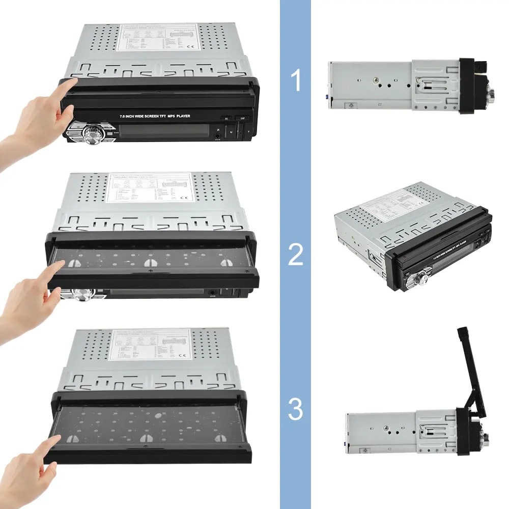Denago DNG-0619 universele 1-DIN autoradio, afbeelding 4