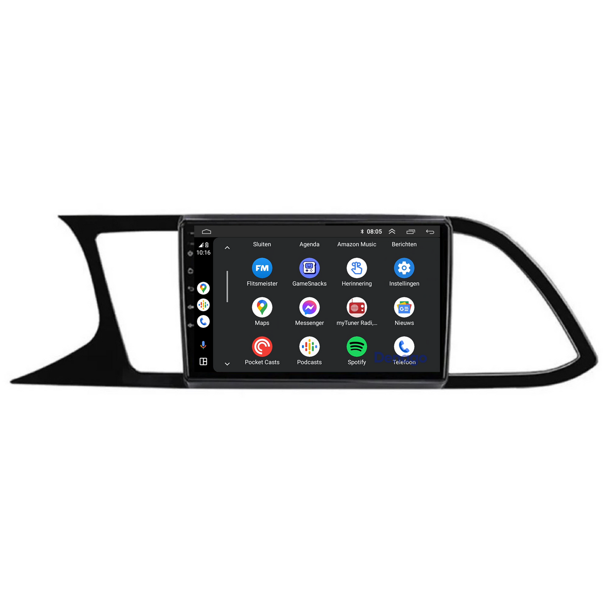 Denago DNG-A65 multimediasysteem voor Seat Leon (2013–2020), afbeelding 7