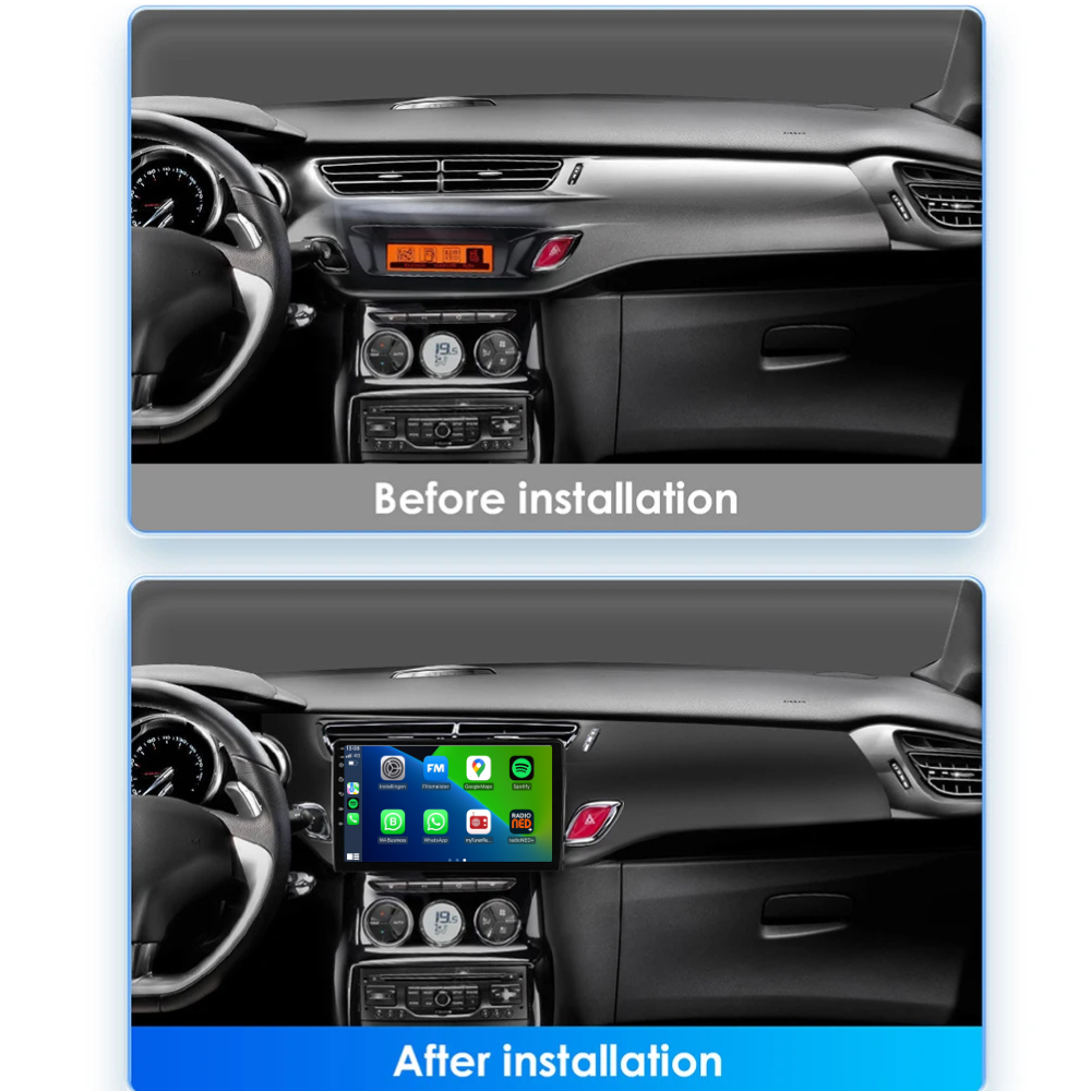 Denago DNG-A29 multimediasysteem voor Citroën C3 en DS3 (2010–2017), afbeelding 3