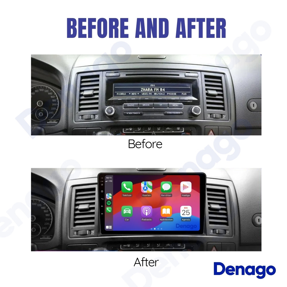 Denago DNG-A272 multimediasysteem voor Volkswagen California, Multivan en Transporter T5 (2004–2014), afbeelding 3