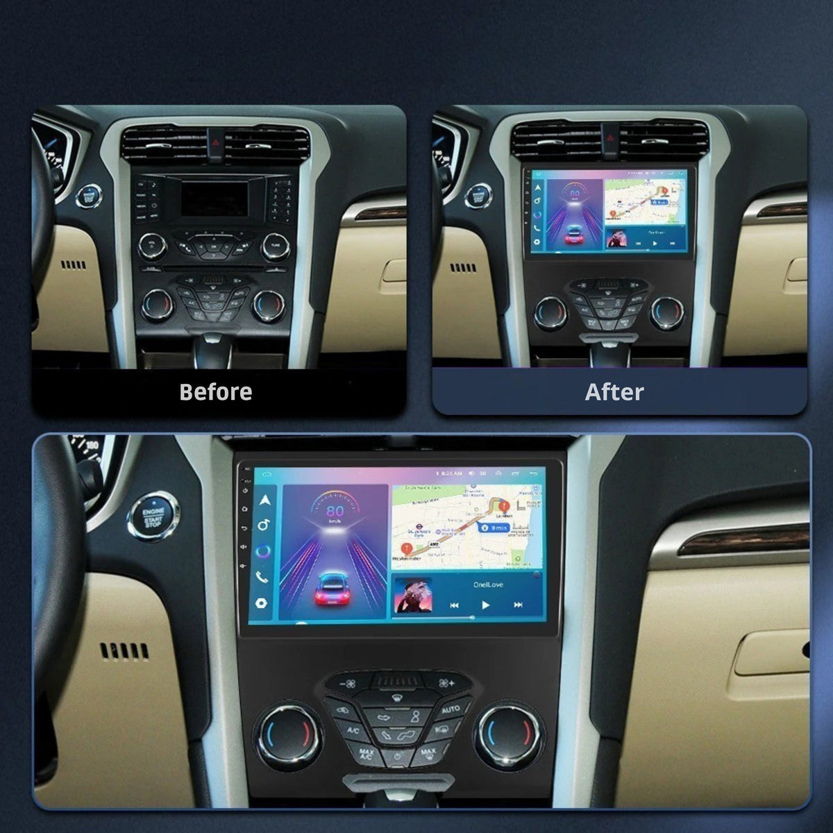 Denago DNG-A85 multimediasysteem voor Ford Mondeo (2013–2018), afbeelding 7
