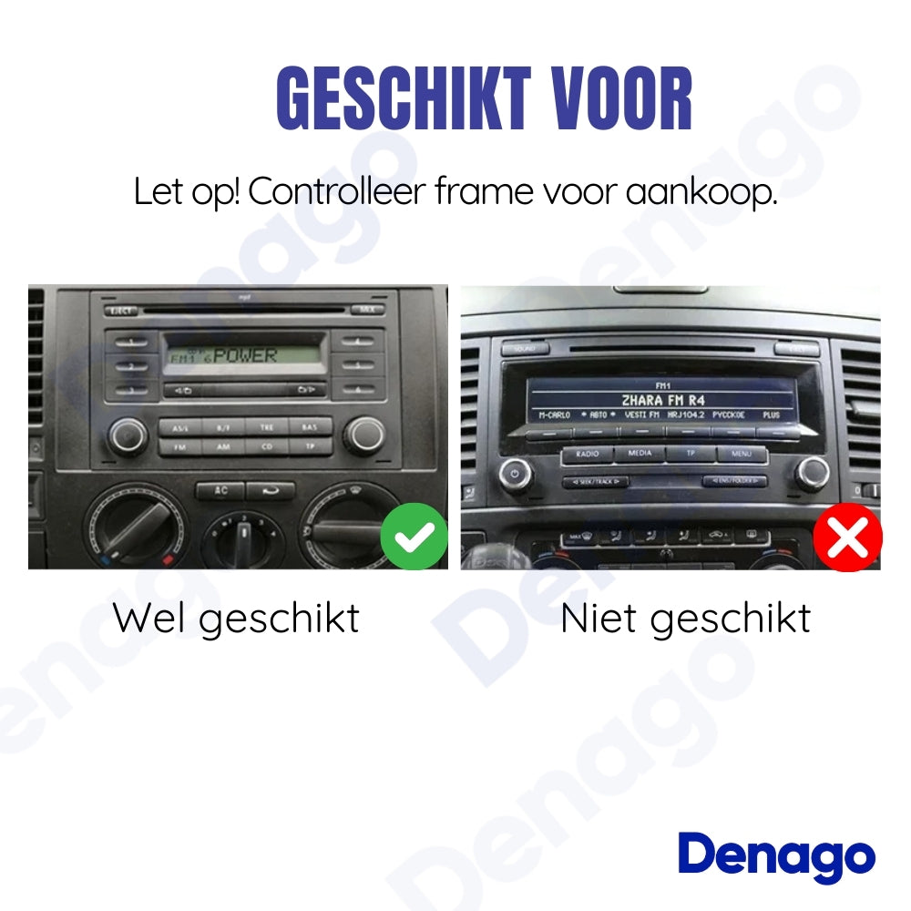 Denago DNG-27185 multimediasysteem voor Volkswagen Transporter T5 (2002–2009), afbeelding 7