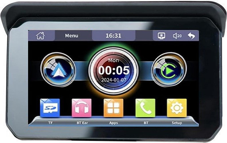 Denago DNG-1185 CarPlay-scherm voor de motor, afbeelding 4
