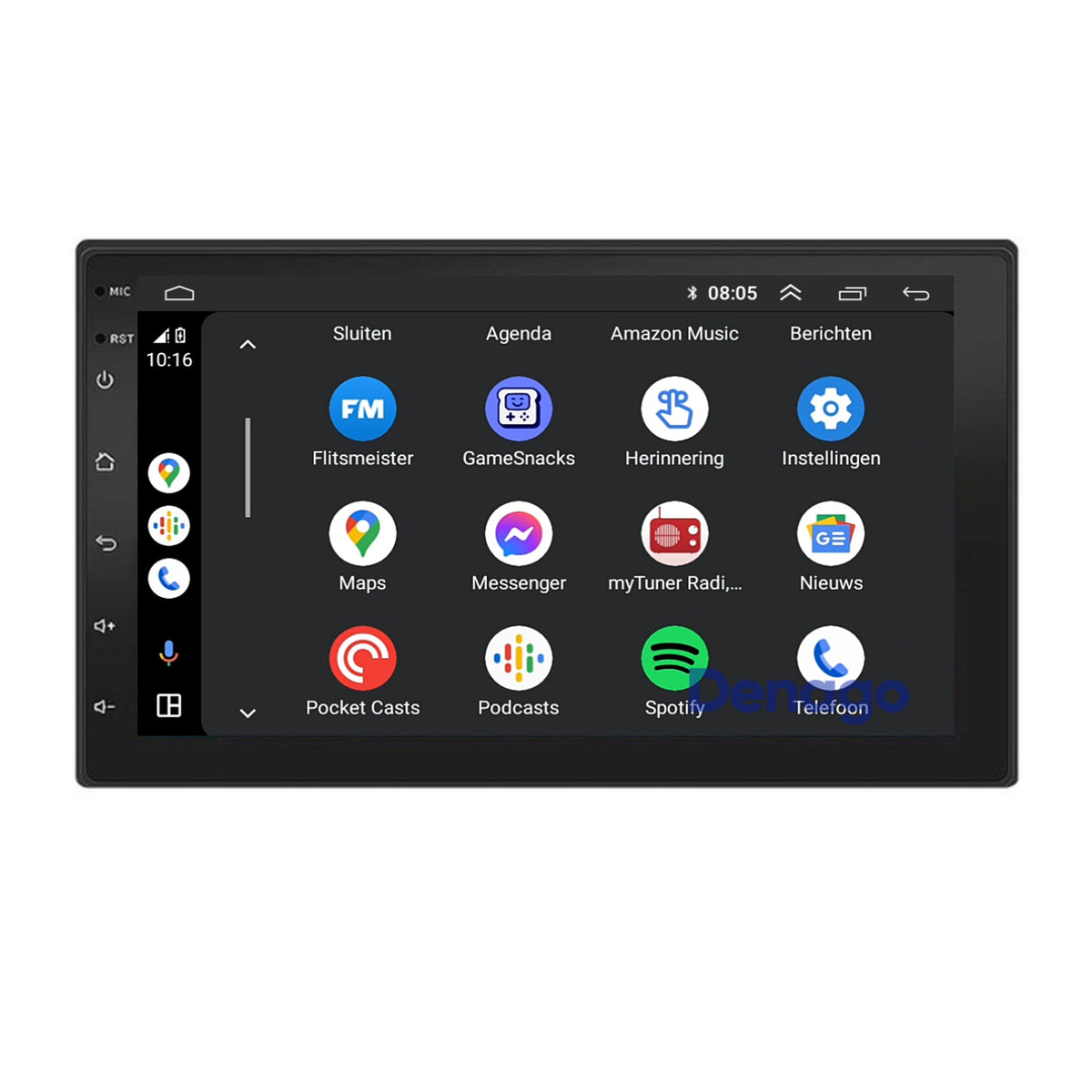 Denago DNG-1152 universele 2-DIN autoradio, afbeelding 4
