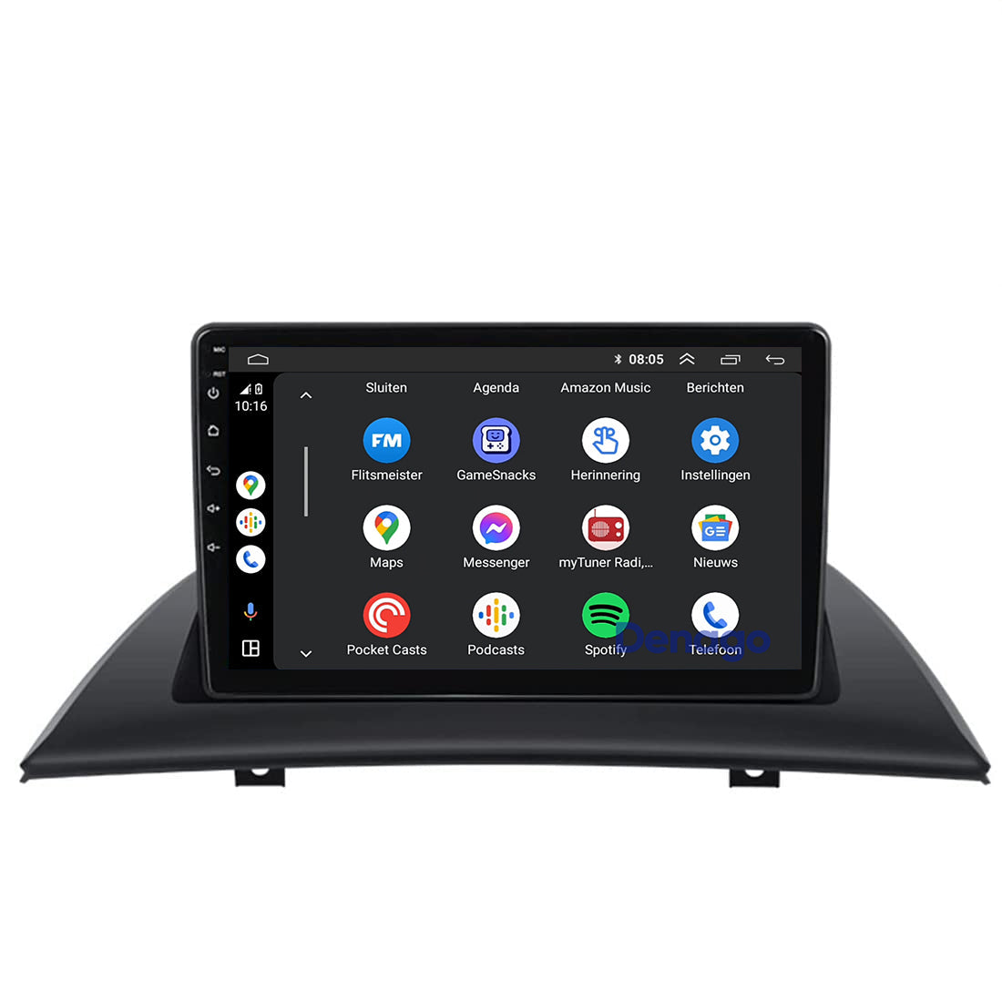 Denago DNG-A349 multimediasysteem voor BMW X3 E83 (2004–2012), afbeelding 4