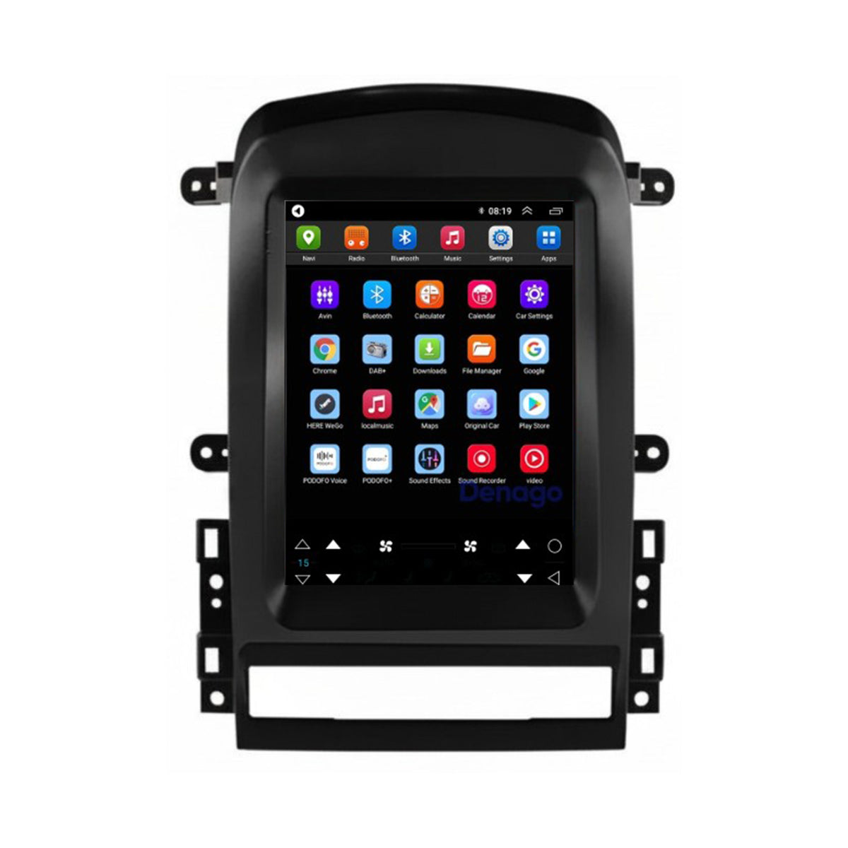 Denago DNG-A436 multimediasysteem voor Chevrolet Captiva Sport (2006–2012), afbeelding 5