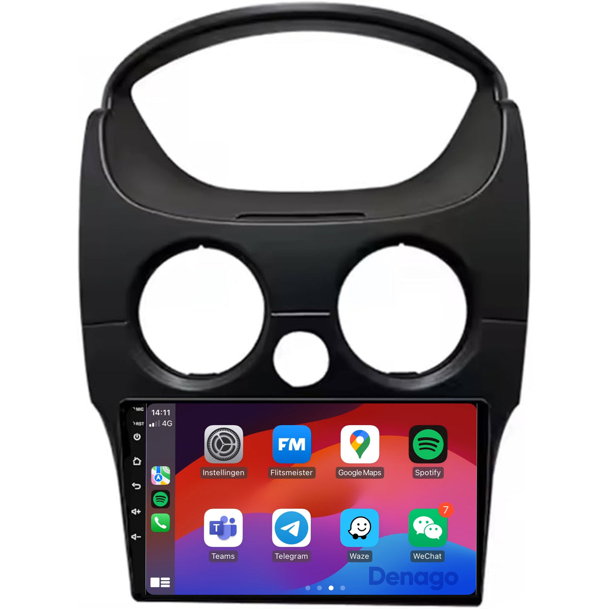 Denago DNG-A305 multimediasysteem voor Chevrolet Matiz (2005–2011)