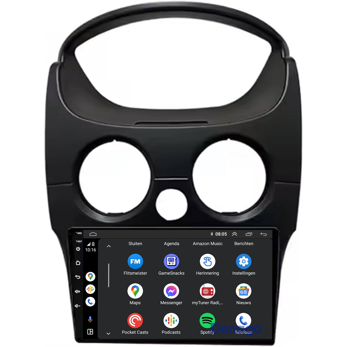 Denago DNG-A305 multimediasysteem voor Chevrolet Matiz (2005–2011), afbeelding 3