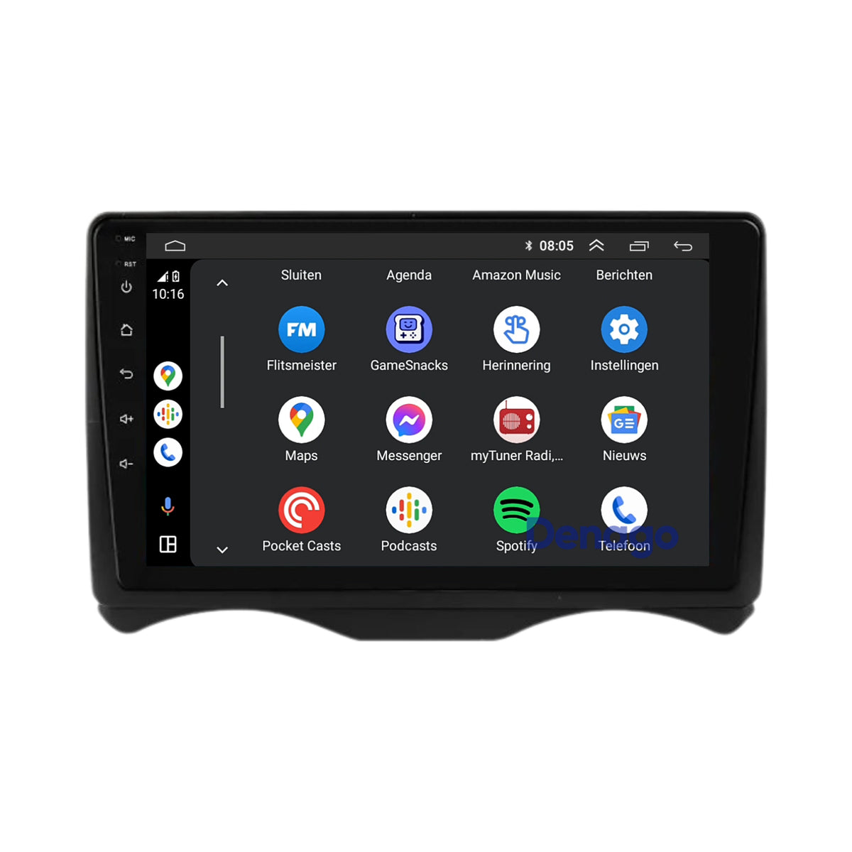 Denago DNG-A457 multimediasysteem voor Citroën C2 (2002–2006), afbeelding 3