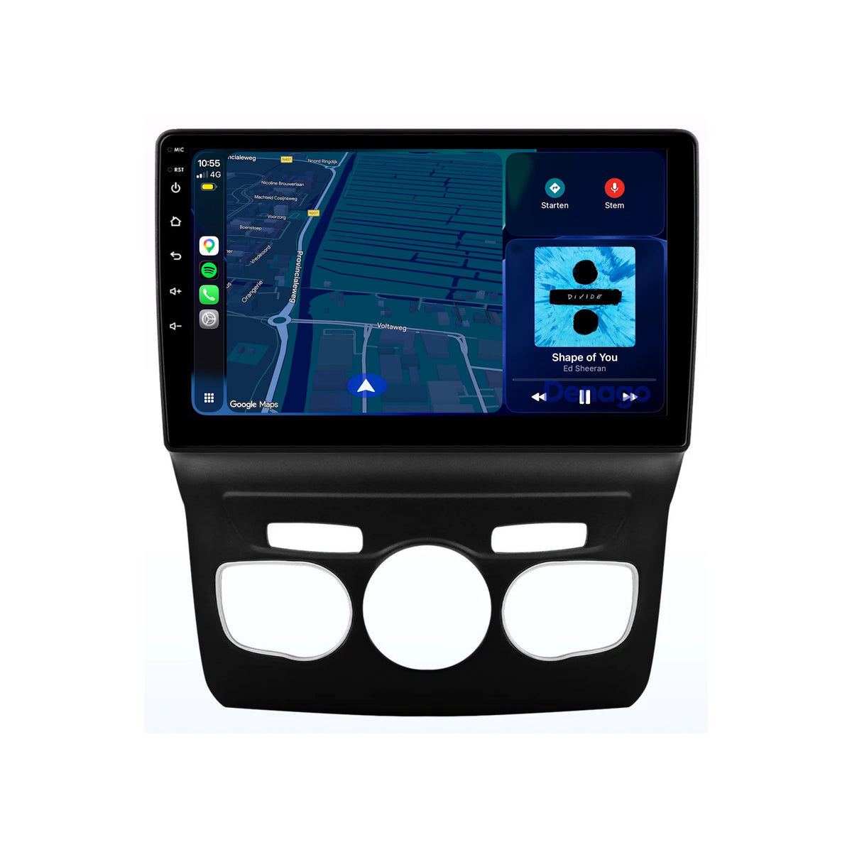 Denago DNG-A449 multimediasysteem voor Citroën C4 (2010–2018), afbeelding 4
