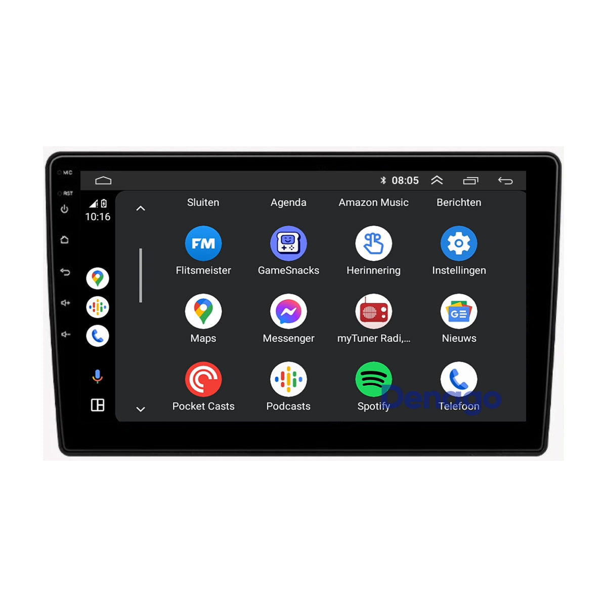 Denago DNG-A446 multimediasysteem voor Citroën C5 (2008–2017), afbeelding 3