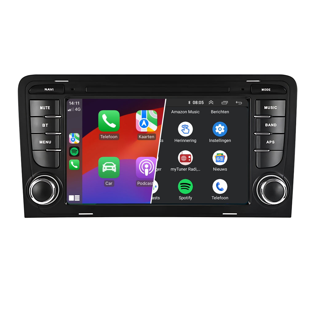 Denago DNG-0764 multimediasysteem voor Audi A3, RS3 en S3 (2004–2013)