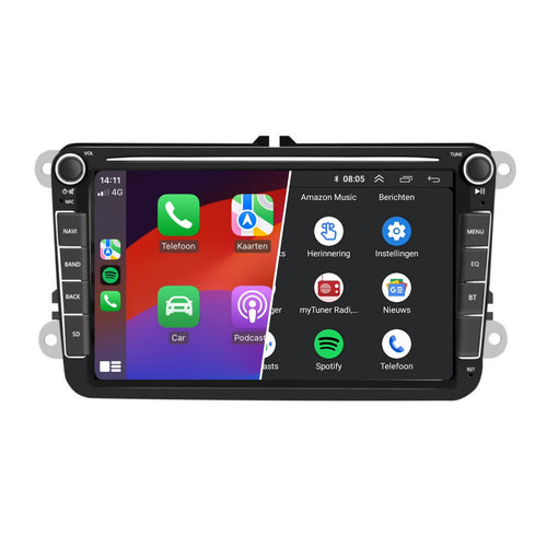 Denago DNG-0811-T6 multimediasysteem voor Volkswagen Multivan T6, Transporter en Transporter T6 (2004–2019)