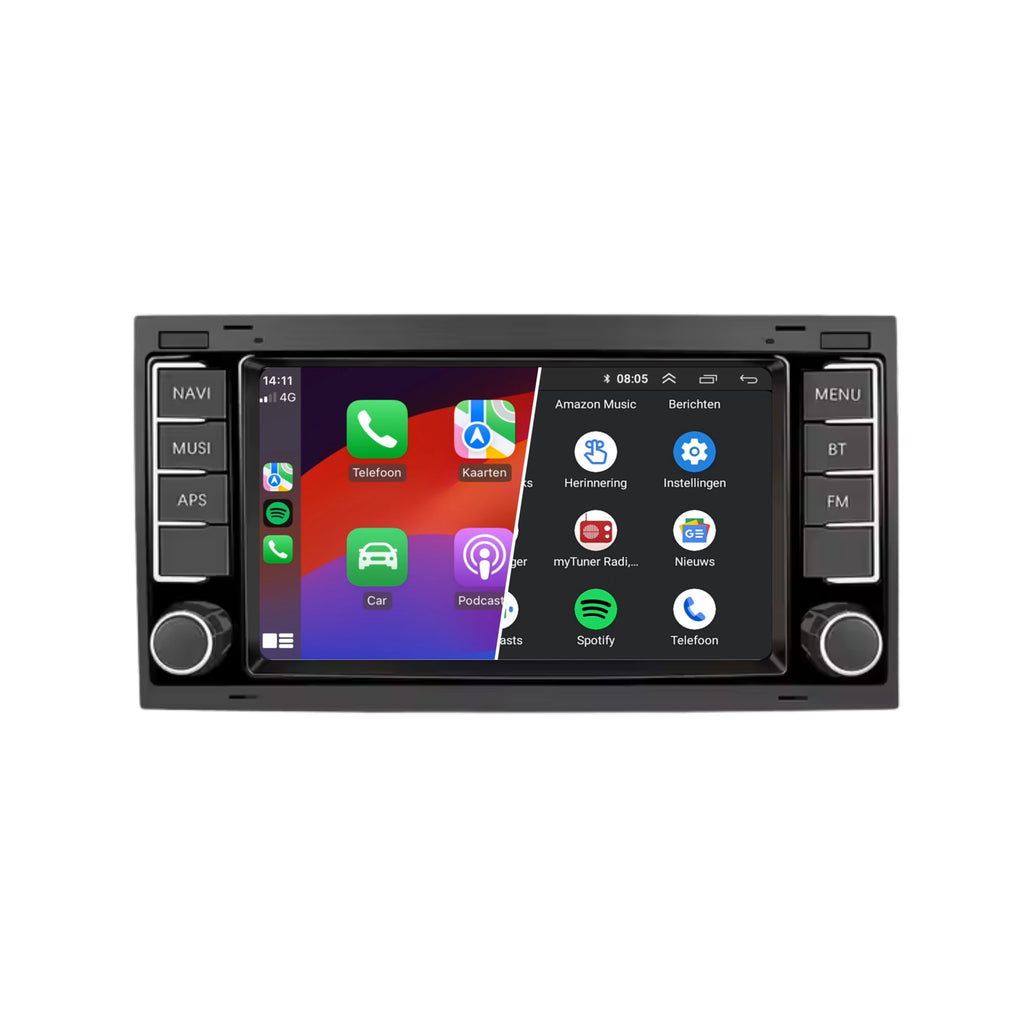 Denago DNG-1119 multimediasysteem voor Volkswagen California T5, Multivan T5 en Touareg (2002–2011)