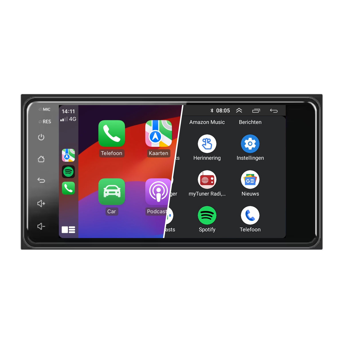 Denago DNG-1135 multimediasysteem voor Toyota Corolla (2003–2007)