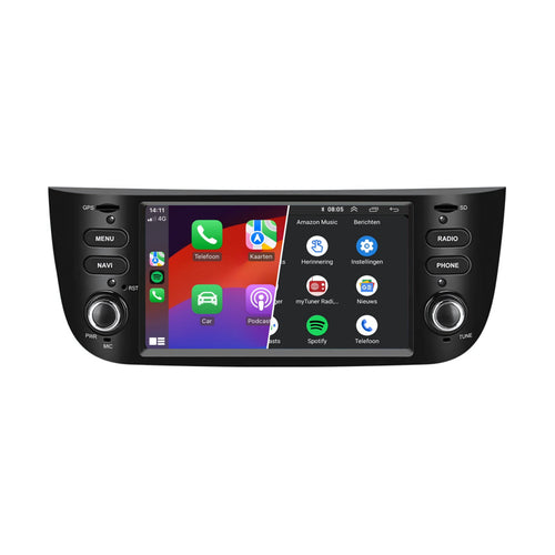 Denago DNG-2725 multimediasysteem voor Fiat Linea en Punto (2010–2016)
