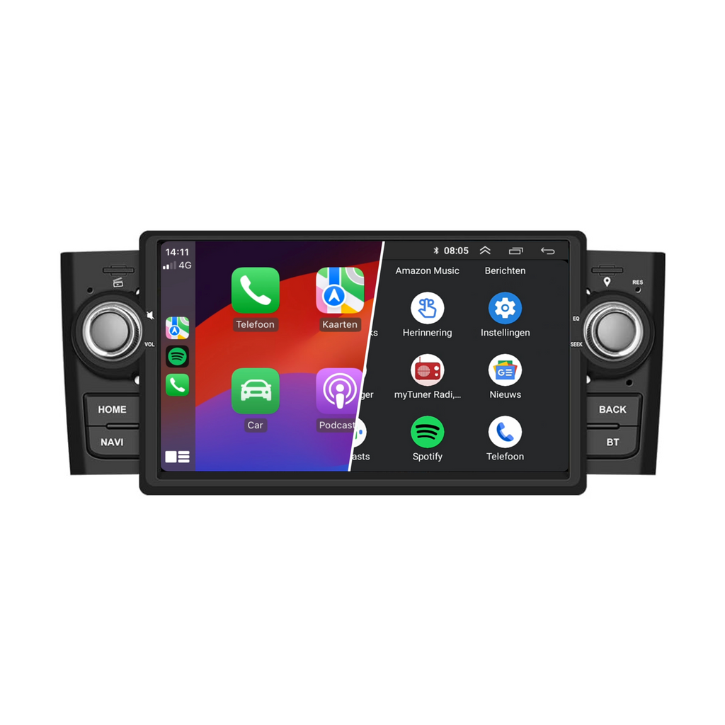 Denago DNG-2726 multimediasysteem voor Fiat Punto (2006–2009)