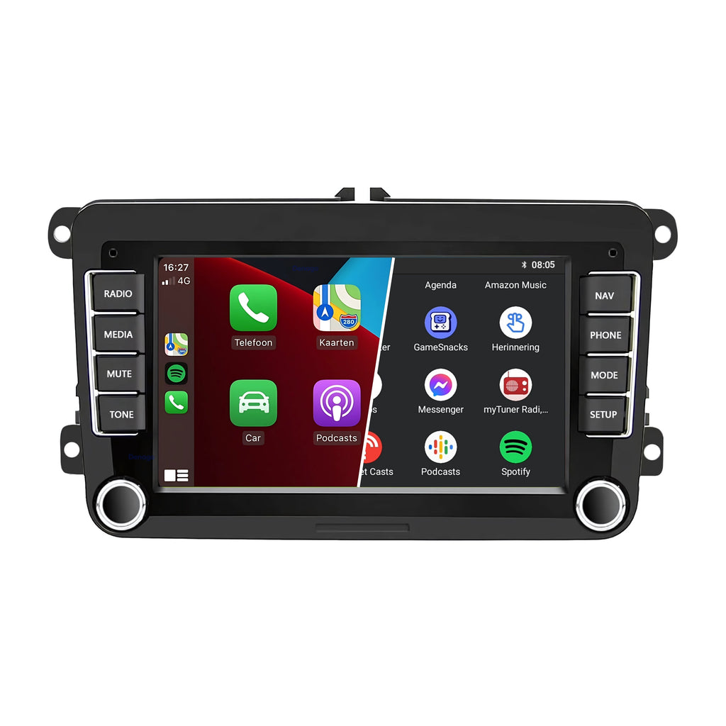 Denago DNG-2766 multimediasysteem voor Volkswagen Amarok, Beetle, Caddy en meer (2003–2020)