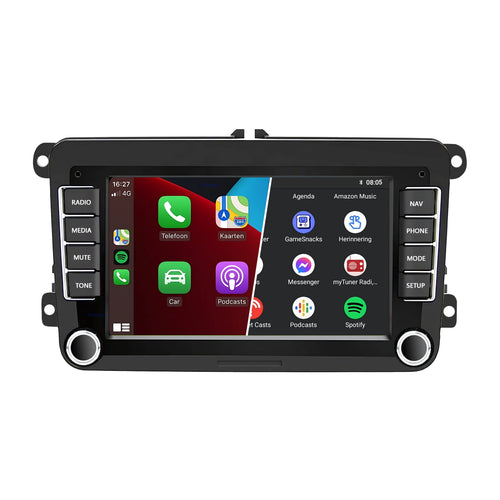 Denago DNG-0712SK multimediasysteem voor Škoda Fabia, Octavia, Rapid en meer (2006–2017)