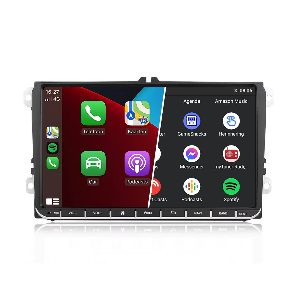 Denago DNG-3041-T6 multimediasysteem voor Volkswagen Multivan T6 en Transporter T6 (2015–2019)