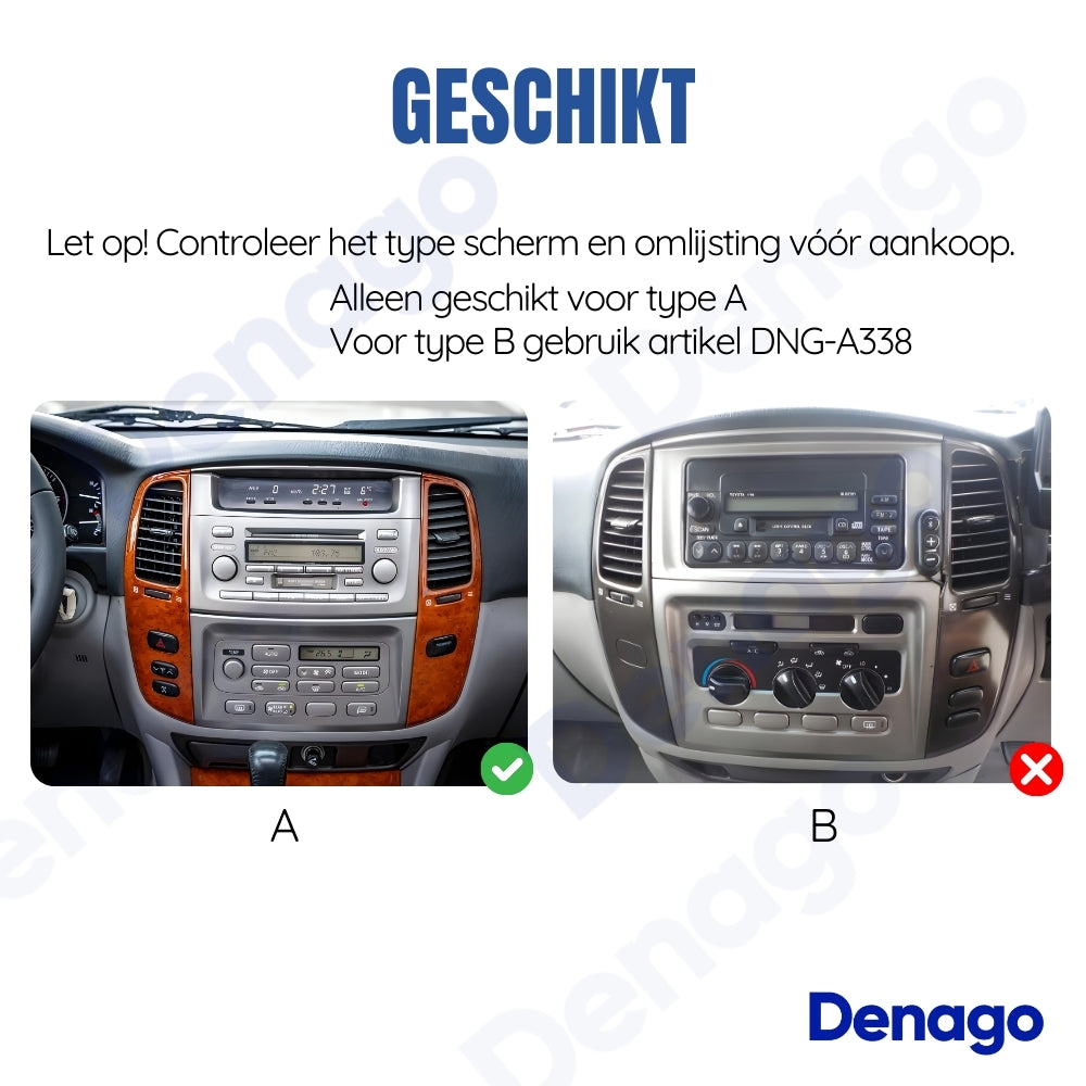 Denago DNG-A310 multimediasysteem voor Toyota Land Cruiser 100 (2005–2007), afbeelding 6