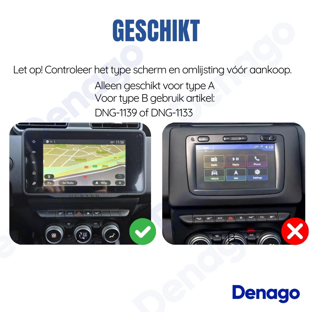 Denago DNG-A354 multimediasysteem voor Dacia Duster (2021–2024), afbeelding 4