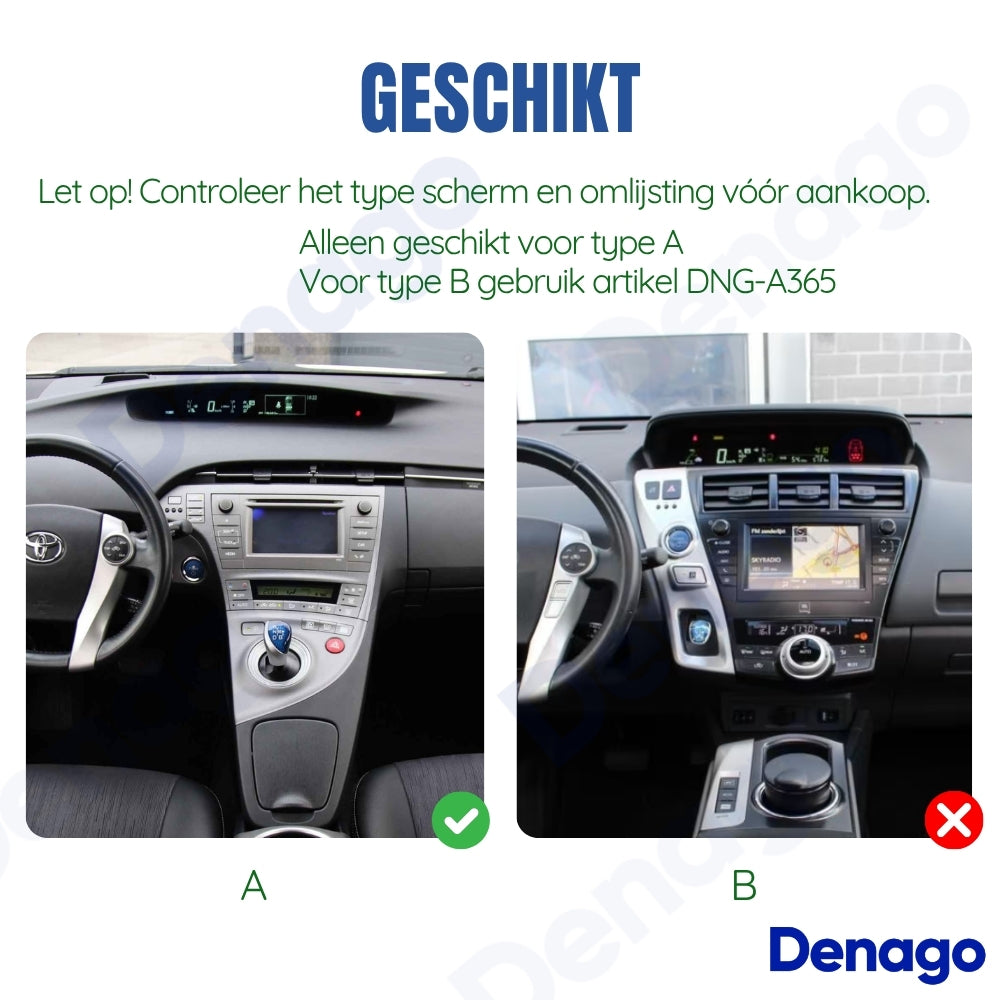 Denago DNG-A269 multimediasysteem voor Toyota Prius (2009–2015), afbeelding 6
