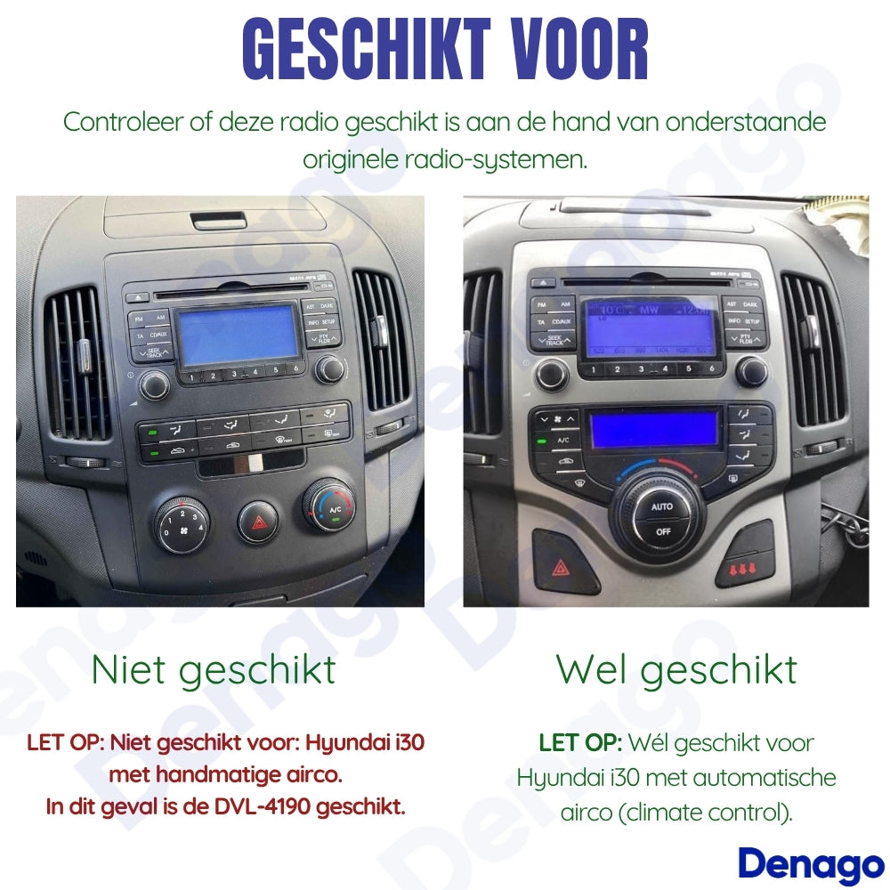Denago DNG-A191 multimediasysteem voor Hyundai i30 (2007–2012), afbeelding 6