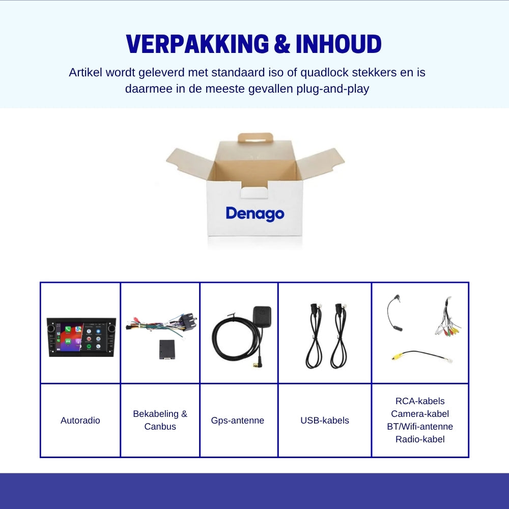 Denago DNG-OK-Z multimediasysteem voor Opel en Suzuki (2000–2013), afbeelding 10