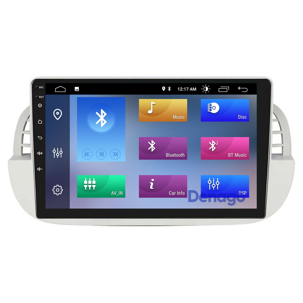 Denago DNG-A408 multimediasysteem voor Fiat 500 (2007–2015), afbeelding 6