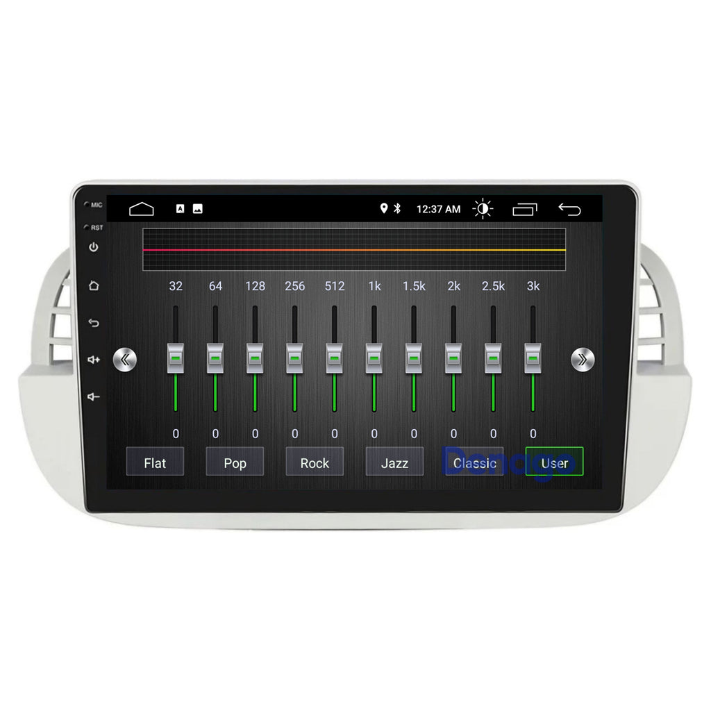 Denago DNG-A408 multimediasysteem voor Fiat 500 (2007–2015), afbeelding 7