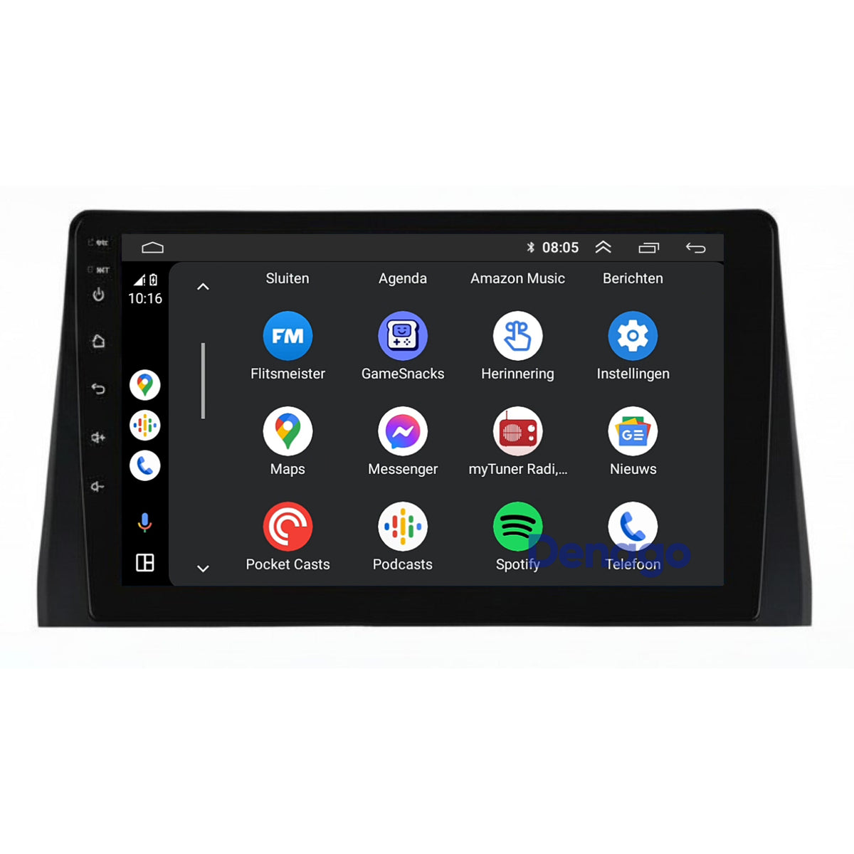 Denago DNG-A423 multimediasysteem voor Fiat Doblo (2021–2024), afbeelding 3