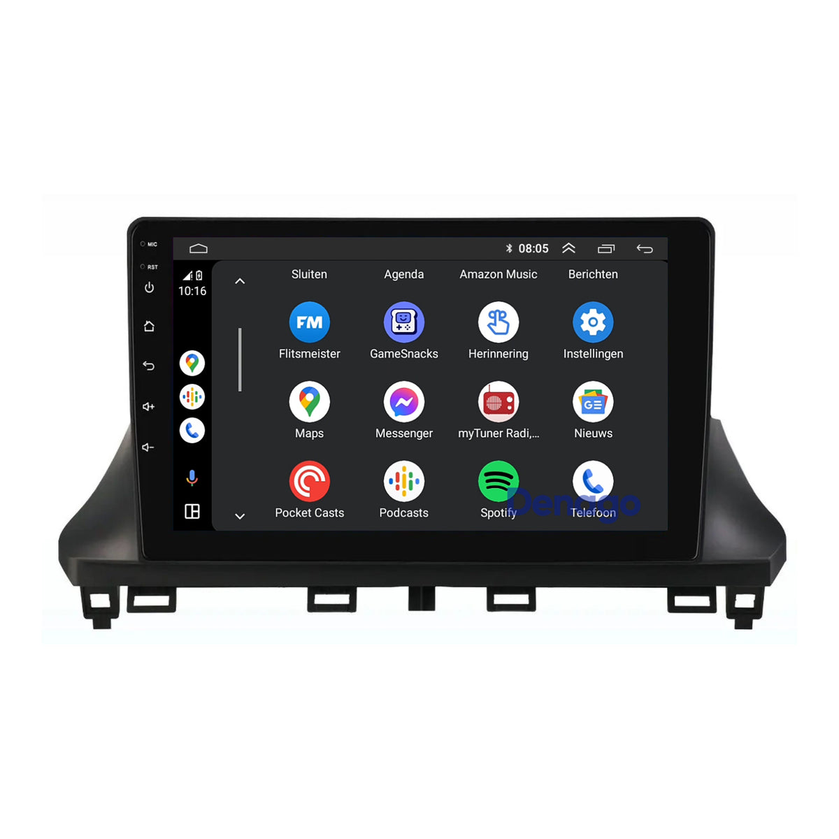 Denago DNG-A497 multimediasysteem voor Peugeot Traveller Expert (2024–2026), afbeelding 3