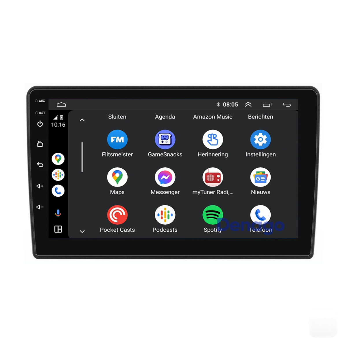 Denago DNG-A455 multimediasysteem voor Ford Fusion (2002–2005), afbeelding 3