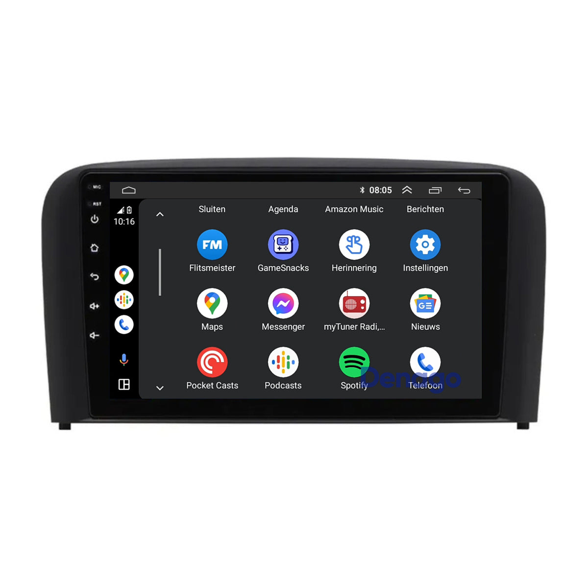 Denago DNG-A469 multimediasysteem voor Volvo S80 (1998–2005), afbeelding 3
