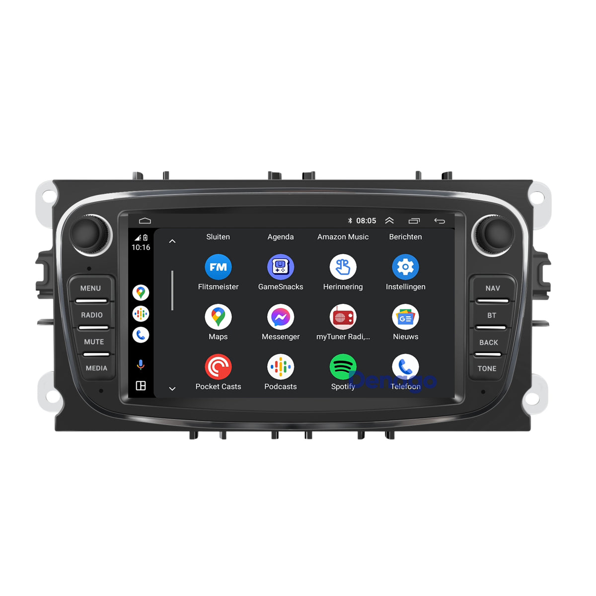 Denago DNG-332 multimediasysteem voor Ford S-Max (2007–2011), afbeelding 3