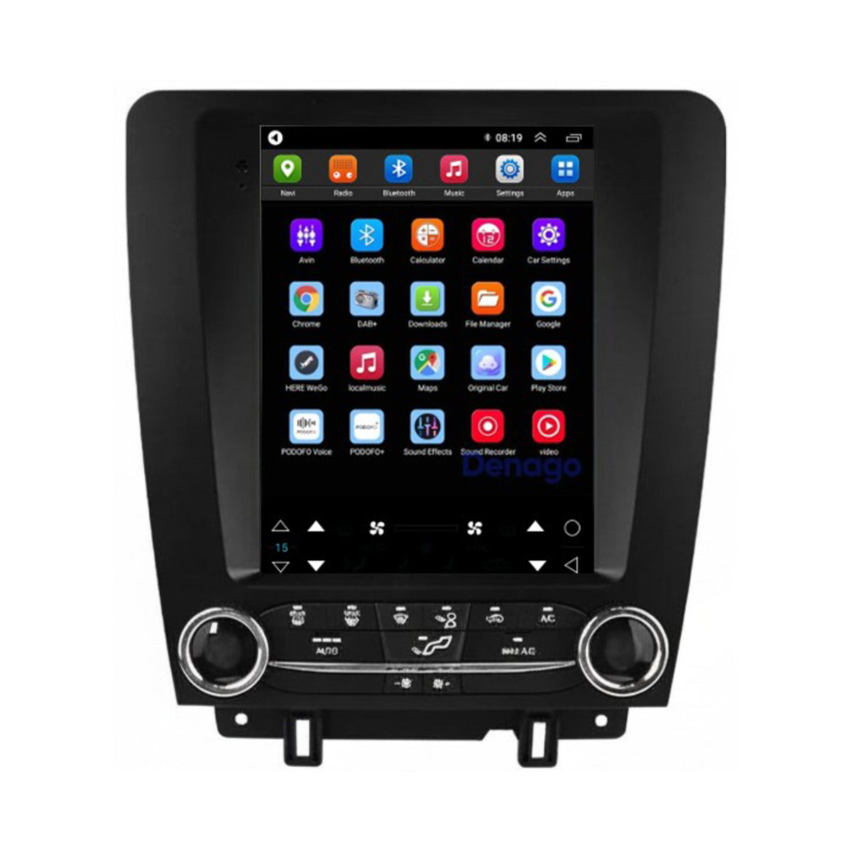 Denago DNG-A437 multimediasysteem voor Ford Mustang (2010–2013), afbeelding 5